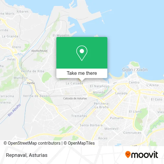 Repnaval map