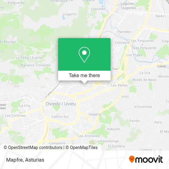 Mapfre map