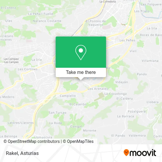 Rakel map