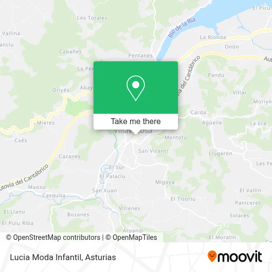 Lucia Moda Infantil map