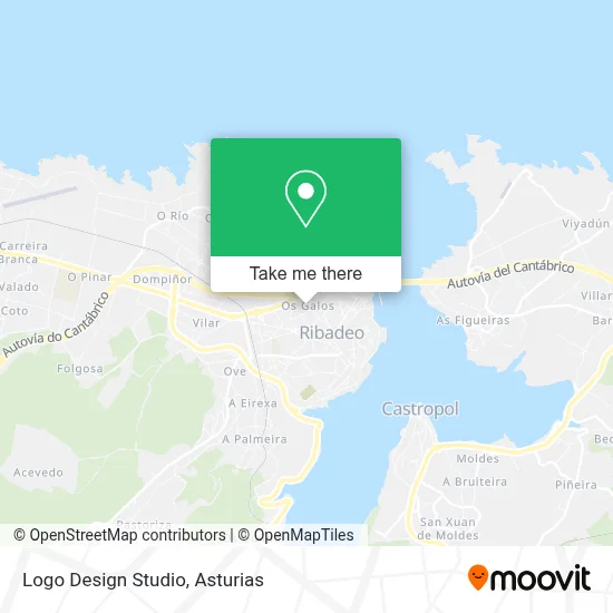 Logo Design Studio map
