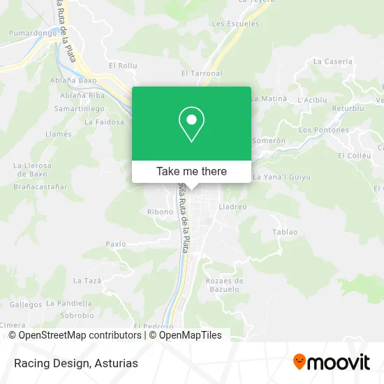 Racing Design map