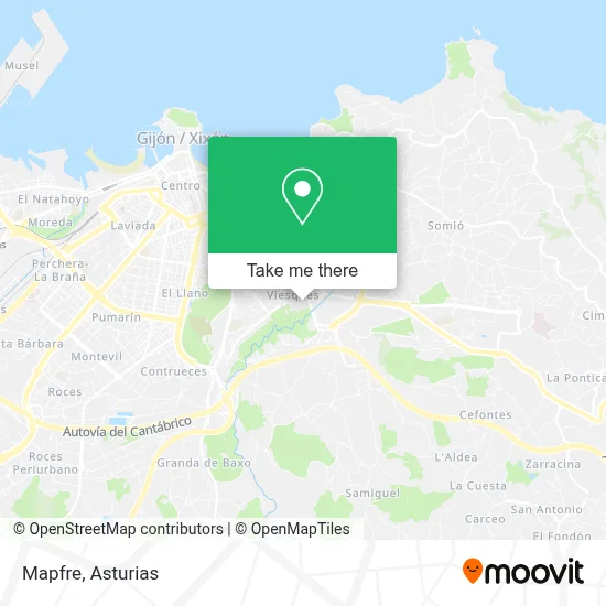 Mapfre map
