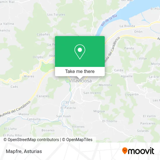 Mapfre map