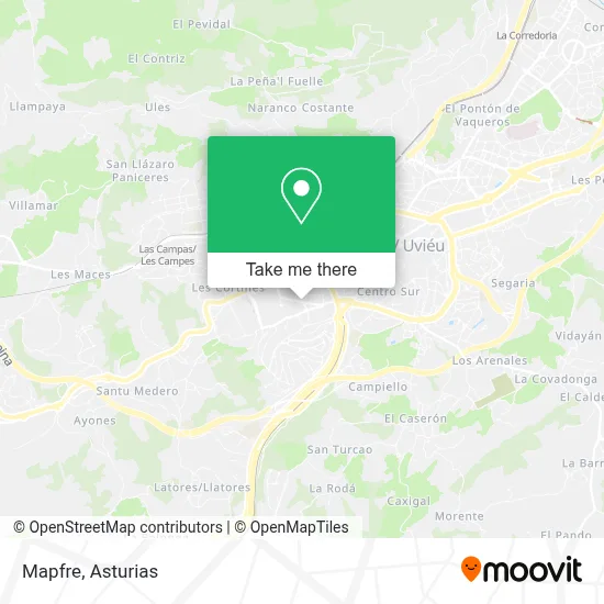 Mapfre map