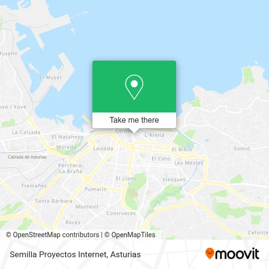 Semilla Proyectos Internet map