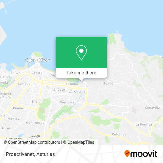 Proactivanet map