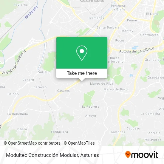 Modultec Construcción Modular map
