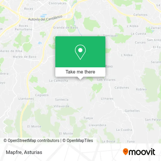 Mapfre map