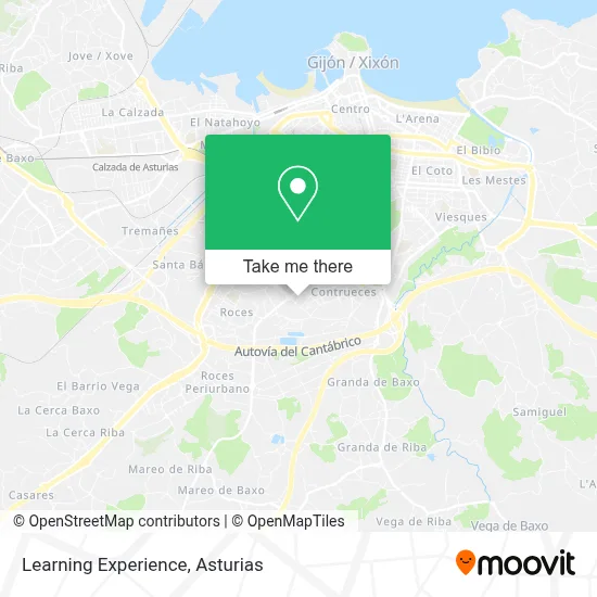 Learning Experience map