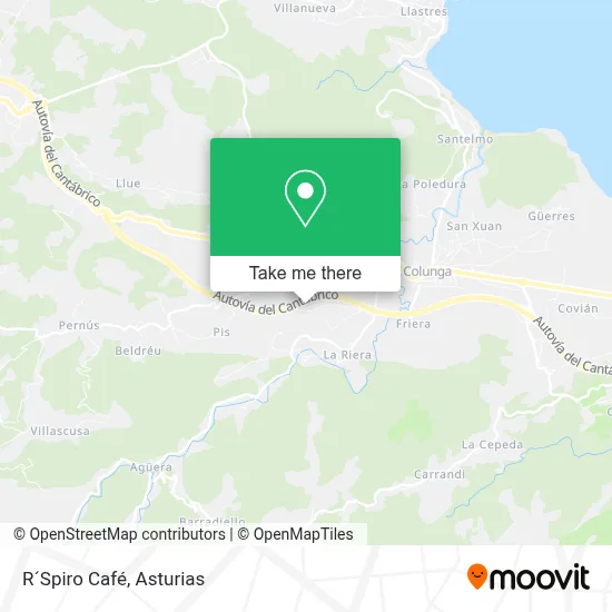 R´Spiro Café map