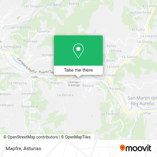 Mapfre map