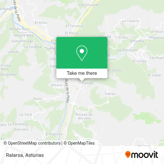 Ralarsa map