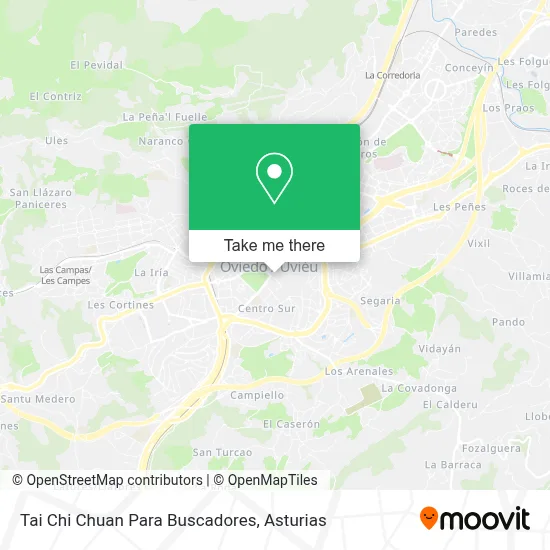 Tai Chi Chuan Para Buscadores map