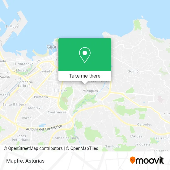 Mapfre map