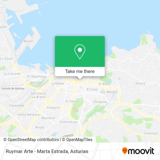 Ruymar Arte - Marta Estrada map