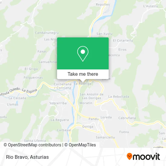 Rio Bravo map