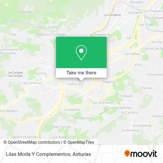 Lilas Moda Y Complementos map