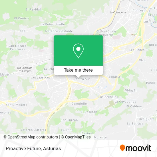 Proactive Future map