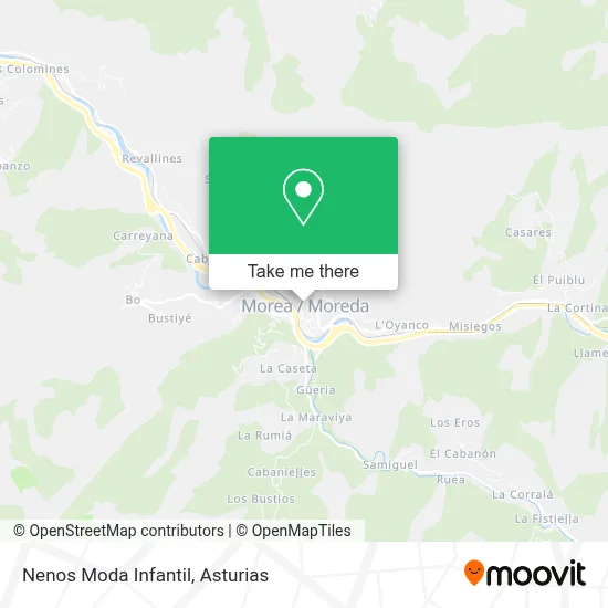 Nenos Moda Infantil map
