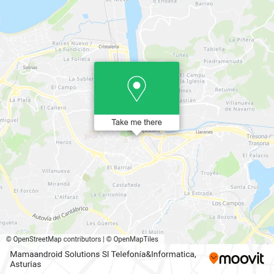 Mamaandroid Solutions Sl Telefonía&Informatica map