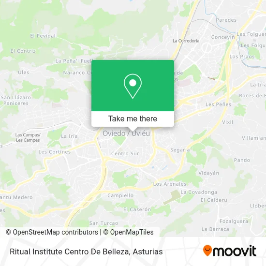 Ritual Institute Centro De Belleza map