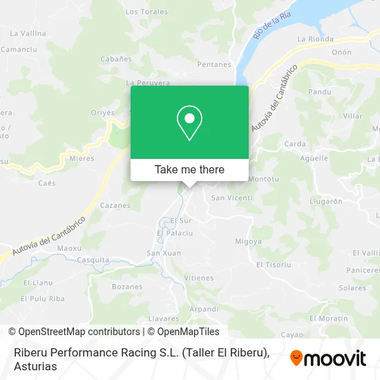 Riberu Performance Racing S.L. (Taller El Riberu) map