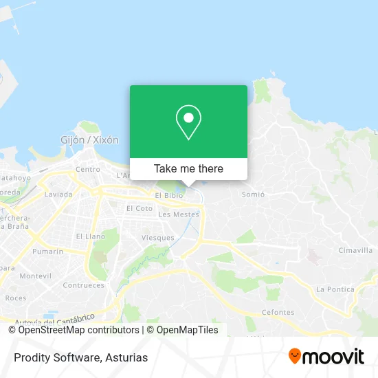 Prodity Software map