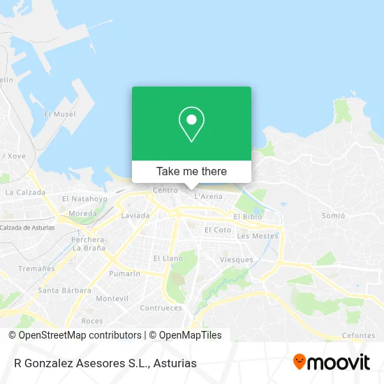 R Gonzalez Asesores S.L. map