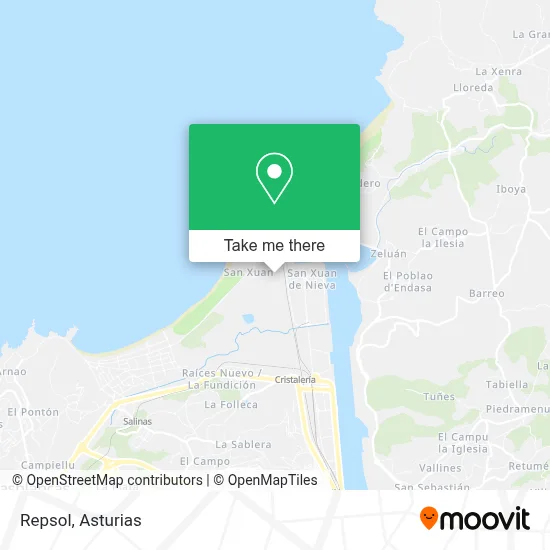 Repsol map