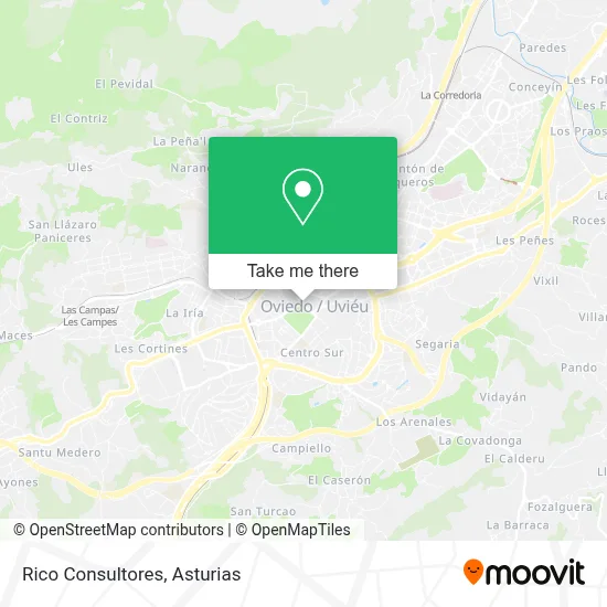 Rico Consultores map