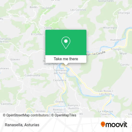 Ranasella map
