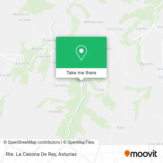 Rte. La Casona De Rey map
