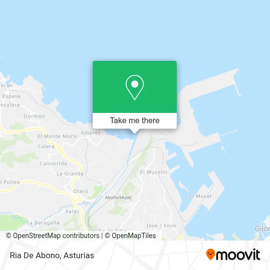 Ria De Abono map
