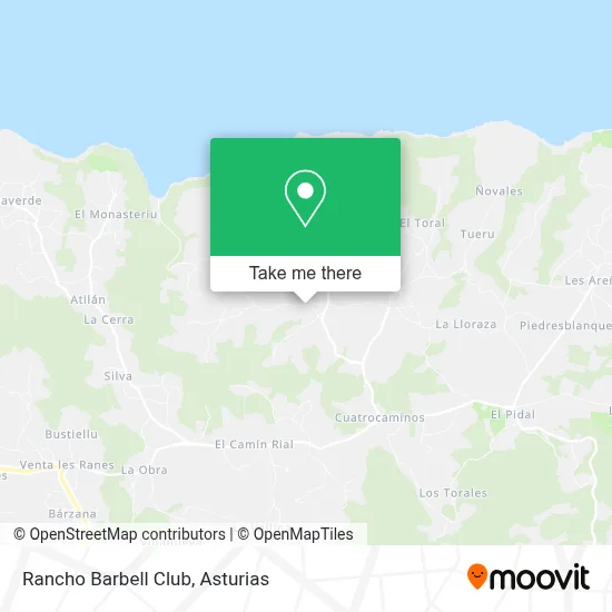 Rancho Barbell Club map
