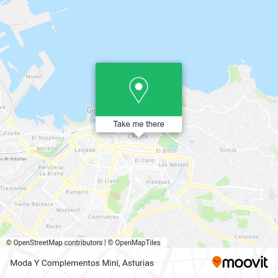 Moda Y Complementos Miní map