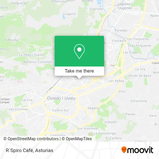 R´Spiro Café map