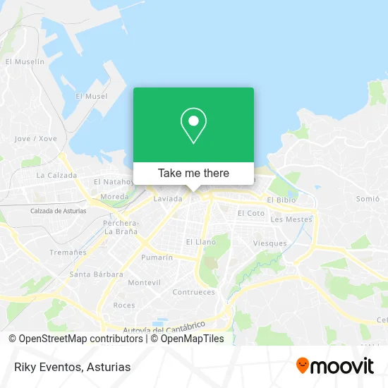 Riky Eventos map