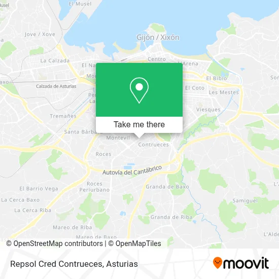 Repsol Cred Contrueces map