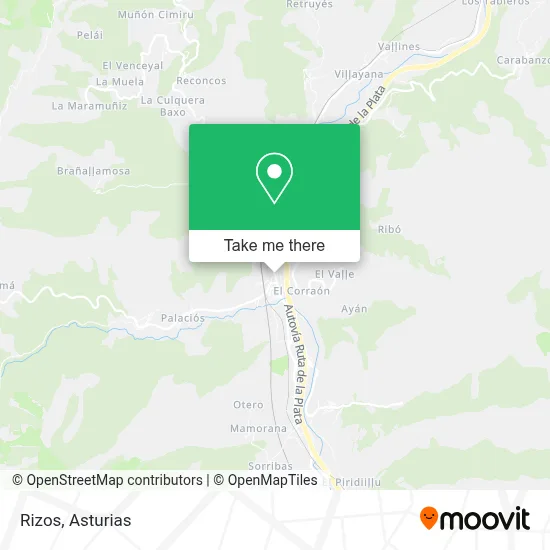 Rizos map