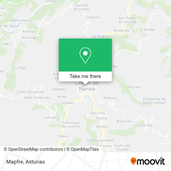 Mapfre map