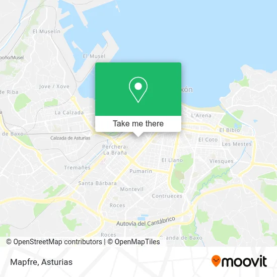 Mapfre map