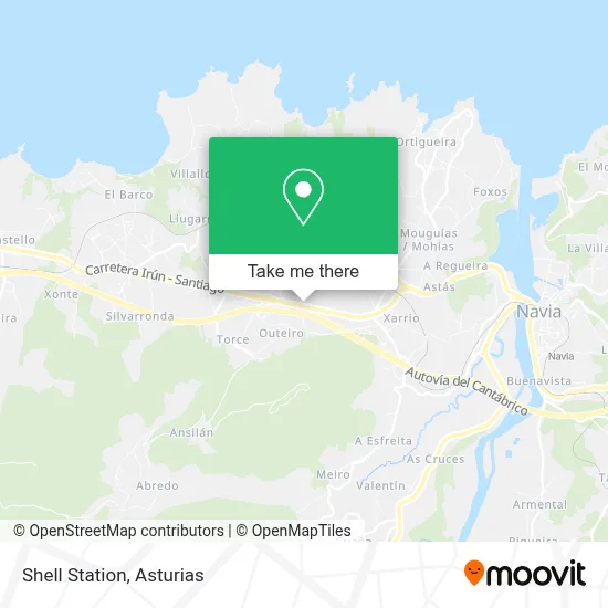 Station Shell map