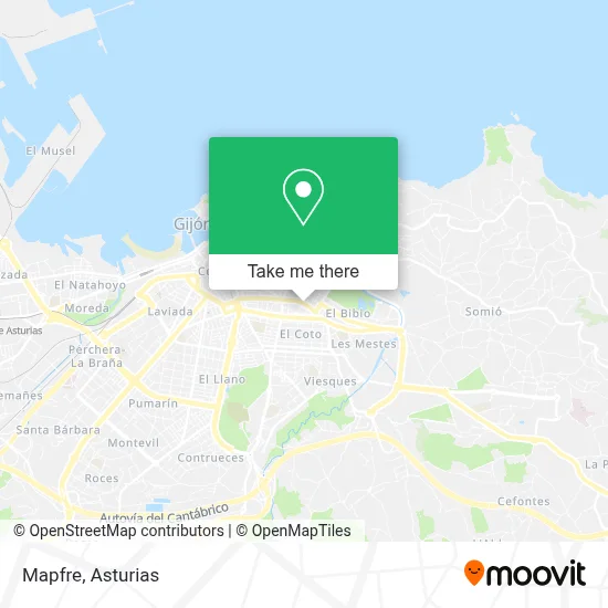 Mapfre map