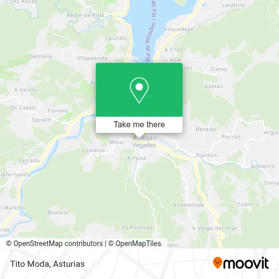 Tito Moda map