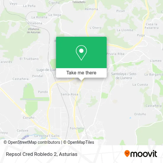 Repsol Cred Robledo 2 map
