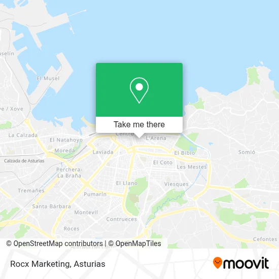 Rocx Marketing map