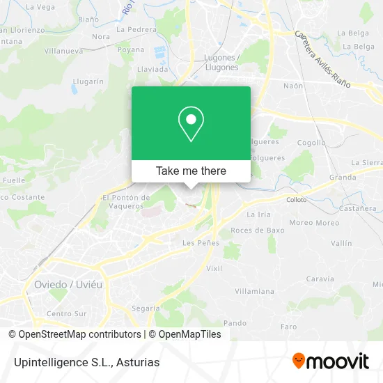 Upintelligence S.L. map