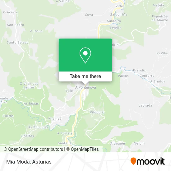 Mia Moda map