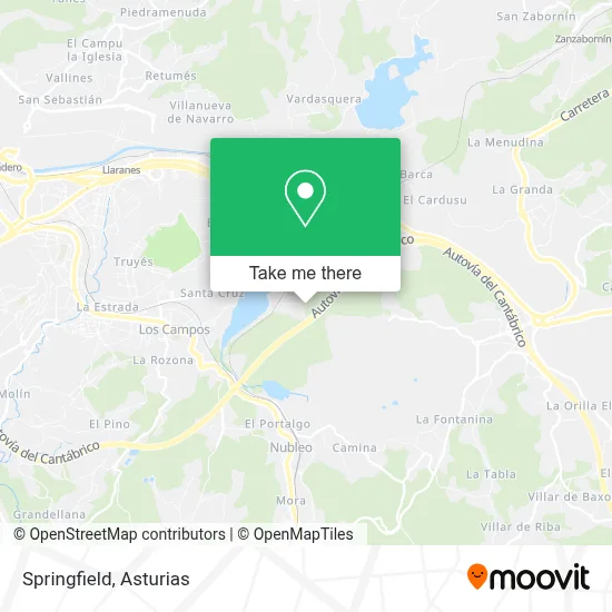 Springfield map